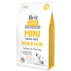 Brit Care Mini Grain Free szőr és bőr 2kg