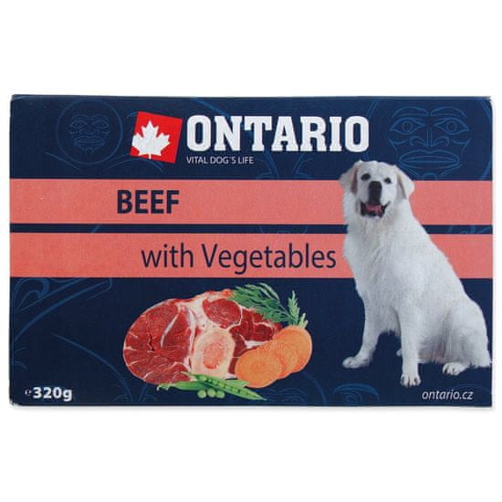 Ontario marhahús zöldségekkel 320g