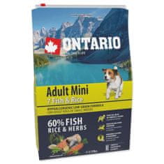 Ontario Adult Mini hal és rizs 2,25kg