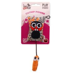 Játék Let´s Play párna pók macskamentával 9cm