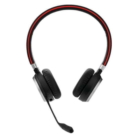 Jabra 6599-833-499 Evolve 65 SE Stereo Vezetékes és vezeték nélküli 2.0 Fejhallgató Fekete
