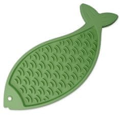 EPIC PET Lick&Snack nyalószőnyeg hal pasztell zöld 28x11,5cm