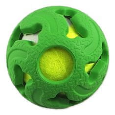 Dog Fantasy Labda Kutya Fantasy gumi teniszlabdával zöld 5cm