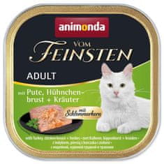 Animonda Pâté Vom Feinstein Adult pulyka és csirke fűszerekkel 100g