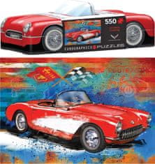 EuroGraphics Puzzle bádogdobozban Corvette 550 db