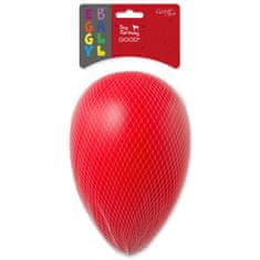 Dog Fantasy Játékkutya Fantasy Tojás labda tojás alakú piros 16x26cm
