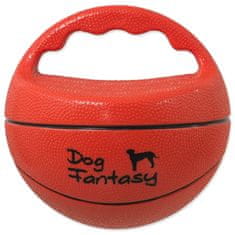 Dog Fantasy Játékkutya Fantasy labda labda fogantyúval fütyülve 15cm