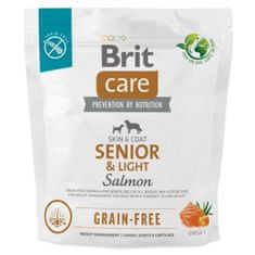 Brit Care Dog Grain-free Senior & Light Lazac 1kg