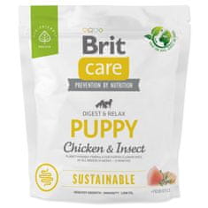 Brit Care Dog Sustainable Puppy Csirke & Rovar 1kg