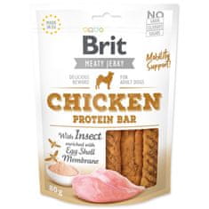 Brit Jerky Protein Bar csirke rovar fehérjével 80g