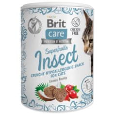 Brit Care Cat Snack Superfruits rovar 100g