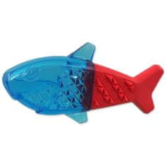Dog Fantasy Játékkutya Fantasy cápa hűtés piros-kék 18x9x4cm