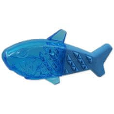 Dog Fantasy Játékkutya Fantasy cápa hűtés kék 18x9x4cm