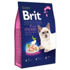Brit Premium by Nature Cat Adult Csirke 8kg