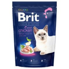 Brit Premium by Nature Cat Adult Csirke 1,5kg