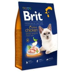 Brit Premium by Nature Cat Beltéri csirke 8kg