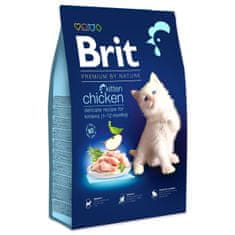 Brit Premium by Nature Cat Kitten Csirke 8kg