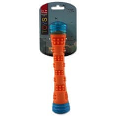 Dog Fantasy Játékkutya Fantasy varázspálca világító, fütyülő narancssárga-kék 4,6x4,6x23cm