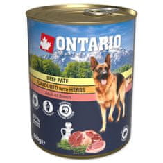 Ontario marhahús konzerv fűszerekkel, pástétom 800g