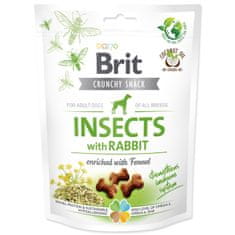 Brit Care Dog Crunchy Cracker rovarok, nyúl édesköménnyel 200g