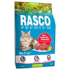 RASCO Premium sterilizált marhahús áfonyával és zuzmóval 2kg