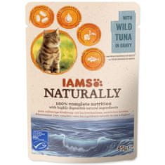 IAMS Naturally Adult tonhal szószban 85g