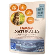 IAMS Naturally Adult tonhal szószban 85g
