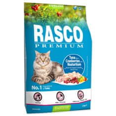 RASCO Prémium sterilizált tonhal áfonyával és zuzmóval 2kg