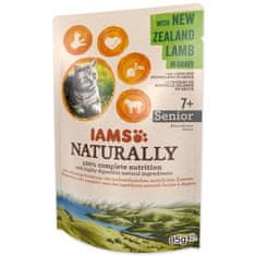 IAMS Naturally Senior bárányhús mártásban 85g
