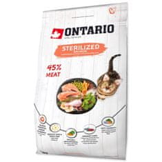Ontario Cat Sterilizált lazac 2kg