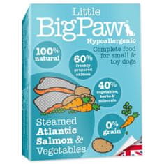 Little Big Paw Fürdőkád Kis Nagy Mancs lazac zöldséggel 150g