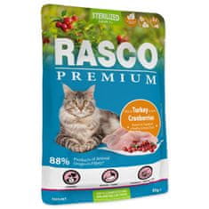 RASCO Premium sterilizált pulyka áfonyával 85g
