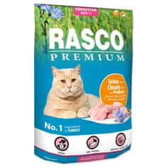 RASCO Premium Sensitive pulyka cikóriagyökérrel és probiotikumokkal 0,4kg