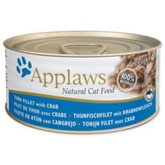 Applaws Cat tonhal és rák konzerv 70g
