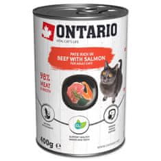 Ontario marhahús konzerv lazaccal, pástétom 400g