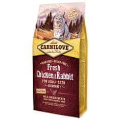 Carnilove Cat Fresh Chicken & Rabbit 6kg - változat vagy színválaszték keveréke
