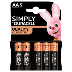 Duracell Simply ceruza AA elem 5 darab