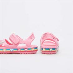 Crocs Szandál rózsaszín 19 EU Fun Lab Rainbow Sandal Kids