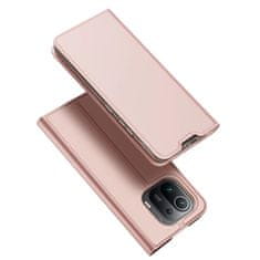 HURTEL Skin Pro könyvespolc Xiaomi Mi 11 Pro rózsaszín