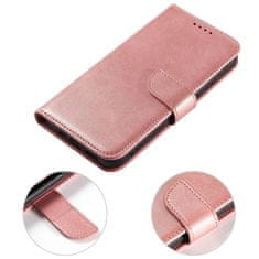 HURTEL Mágneses tokborítás állvánnyal iPhone 13 mini pinkhez