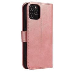 HURTEL Mágneses borítótok állvánnyal Samsung Galaxy A03s (166.5) rózsaszín