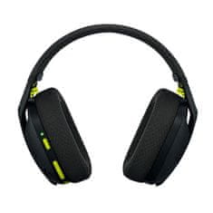 Logitech 981-001050 G435 LightSpeed Vezeték nélküli 2.0 Gamer Fejhallgató Fekete-sárga