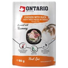 Ontario Kapszula csirke és kacsa mártásban 80g