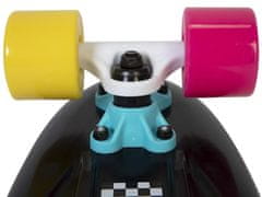 RAMIZ ReDo műanyag gördeszka színes sakktábla mintázattal 50 kg teherbírással
