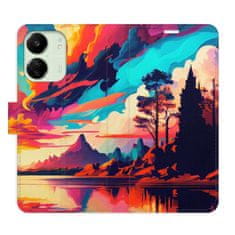 iSaprio Colorful Mountains 02 flip tok Xiaomi Redmi 13C