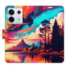 iSaprio Colorful Mountains 02 flip tok Xiaomi Redmi Note 13 Pro+ 5G