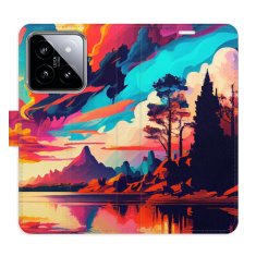 iSaprio Colorful Mountains 02 flip tok Xiaomi 14