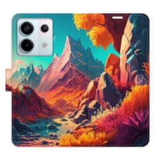 iSaprio Colorful Mountains flip tok Xiaomi Redmi Note 13 Pro 5G / Poco X6 5G