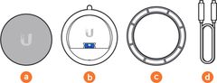 Ubiquiti UniFi Protect UVC-AI-Theta-Audio beltéri mikrofon/hangszóró, USB-C tápegység