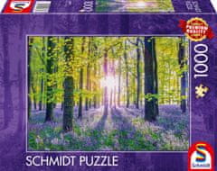 Schmidt Puzzle Szelíd kék harangok az erdőben 1000 darab